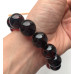 Cherry amber bracelet ,round beads 15 mm( Certificate included)